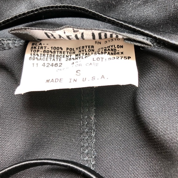 Byer Too! LBD Beaded Lace Bodice Scoop Back Sz S - Picture 7 of 7